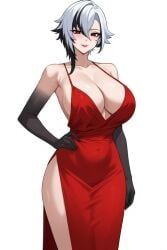 arlecchino_(genshin_impact), genshin_impact, hoyoverse, naughty_one, 1girls