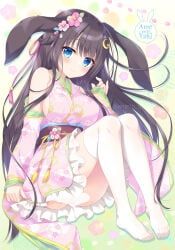 original, ameto_yuki, 1girl, animal_ears, bit_gag