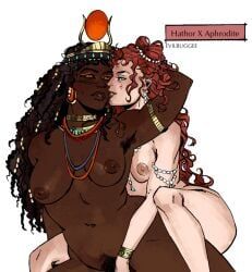 aphrodite, aphrodite_(greek_mythology), hathor, hathor_(egyptian_mythology), egyptian_mythology