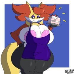 carrie_(thixxen), delphox, pokemon_(species), pokemon, thixxen