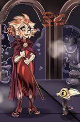 eda_clawthorne, eda_clawthorne_(young), king_clawthorne, titan_(the_owl_house), disney