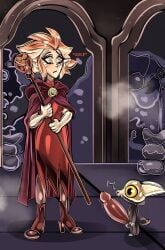 eda_clawthorne, eda_clawthorne_(young), king_clawthorne, titan_(the_owl_house), disney