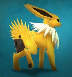 eeveelution, generation_1_pokemon, jolteon, pokemon_(species), nintendo