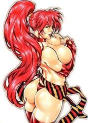 red_monika, battle_chasers, ed_benes_studio, fred_benes, 1girls