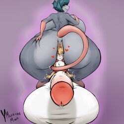 maze_(mazemaus), mazemaus, anthro, ass, balls