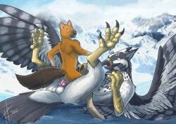 mythology, hufnaar, anthro, anthro_on_anthro, anthro_penetrated