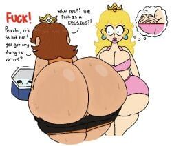 princess_daisy, princess_peach, mario_(series), nintendo, theslashfive