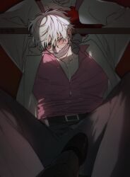 gintoki_sakata, takasugi_shinsuke, class_3-z, gintama, 2boys