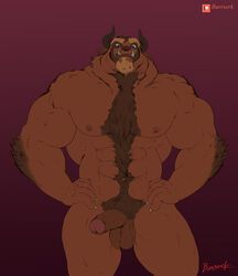 beast_(disney), beauty_and_the_beast_(1991_film), disney, painis18, 1boy
