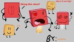 blocky_(bfdi), woody_(bfdi), battle_for_dream_island, bfdi, object_show