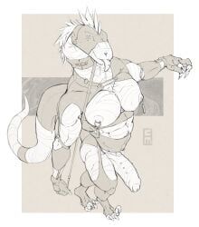 creaturemuse, anthro, bdsm, bdsm_gear, bdsm_outfit