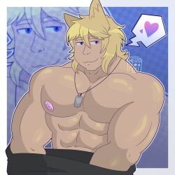 blake_howell, utau, bara, bara_body, bara_tiddies