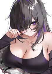 label_(nikke), goddess_of_victory:_nikke, shuvi_(shuvi1125), 1girls, black-framed_eyewear
