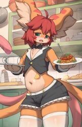 arcadius0505, 1boy, anthro, bulge, femboy