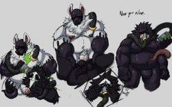 demonrat, anal, anal_sex, anthro, avian