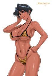 ayuko_hayami, golden_boy, davidhuang36221, 1girls, big_breasts