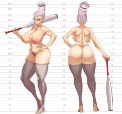 ayase_seiko, dandadan, nekiaya0, 1girls, ass