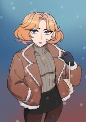 tayisia_(hyyun), hyyun, hyyun_ho, black_gloves, blonde-haired_female