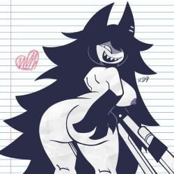 miss_circle_(fundamental_paper_education), fundamental_paper_education, krackdown9, ass, ass_focus