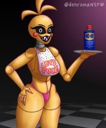 toy_chica_(fnaf), five_nights_at_freddy's, five_nights_at_freddy's_2, scottgames, wd-40