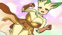 eeveelution, generation_4_pokemon, leafeon, game_freak, nintendo