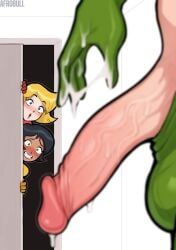 alex_(totally_spies), clover_(totally_spies), sam_(totally_spies), totally_spies, afrobull
