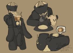 bendy, ink_bendy, ink_demon, norman_polk, the_projectionist