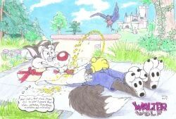 walter_wolf, animaniacs, warner_brothers, bluebird, rufe_squirrel