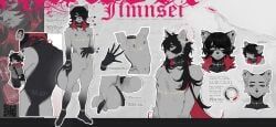 jimnsei, ankle_scar, arctic_wolf, ass, balls