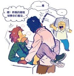 carl_carlson, homer_simpson, lenny_leonard, the_simpsons, 2boys