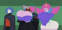 princess_bubblegum, adventure_time, jeppa112, big_breasts, breast_expansion