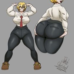 don_quixote_(limbus_company), limbus_company, project_moon, jakub_sketched_(artist), 1girls