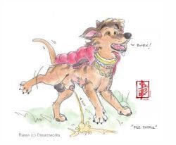 raww_(forgotten_island), dreamworks, forgotten_island, mythology, fennec_(artist)