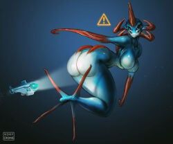 reaper_leviathan, reaper_leviathan_(subnautica), subnautica, kory_cromie, 1girls