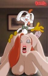 jessica_rabbit, roger_rabbit, disney, who_framed_roger_rabbit, dugg_dig