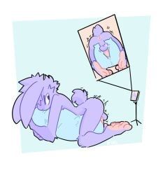 xing1, anthro, anus, balls, butt