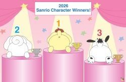 cinnamon_(cinnamoroll), cinnamoroll, pochacco, sanrio, pichu90