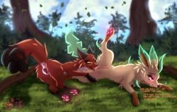 astralia, eeveelution, generation_4_pokemon, generation_8_pokemon, leafeon