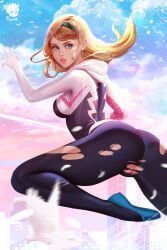spider-gwen, marvel, spider-man:_across_the_spider-verse, spider-man_(series), spider-verse