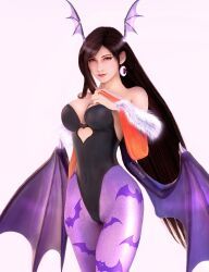 morrigan_aensland, morrigan_aensland_(cosplay), tifa_lockhart, capcom, darkstalkers