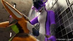 animal_genitalia, animal_penis, anthro, bedroom_eyes, bodily_fluids