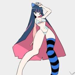 stocking_anarchy, panty_&_stocking_with_garterbelt, akisas99, 1girl, 1girls