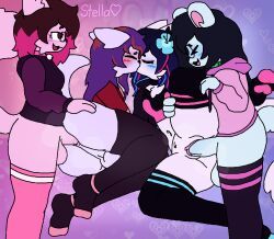 skye_o'kaya, snow_(snowb34r), stella_o'kaya, zaya_o'kaya, couldbestella