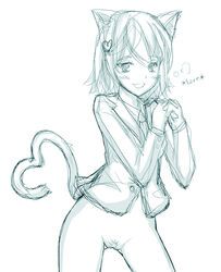 catsister_(elona), elona, :d, animal_ears, blazer