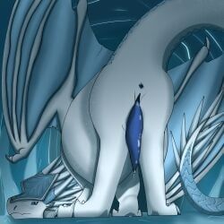 icewing_(wof), wings_of_fire, anticipation, anticipation_of_sex, anus
