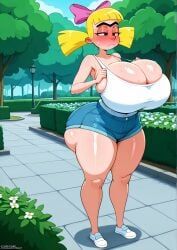 helga_pataki, hey_arnold!, silenteye, adult_female, big_breasts