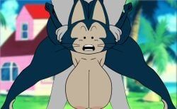 puar, dragon_ball, scarecorrode, scarecorrode_(edit), 1boy