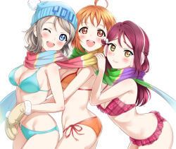 sakurauchi_riko, takami_chika, watanabe_you, love_live!, love_live!_sunshine!!