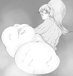 poniko, yume_nikki, vireltsuki, 1girls, ass