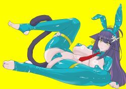jessica_(arknights), arknights, pohong_kayu, animal_ears, areolae_slip